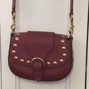Burgundy Marc Jacobs crossbody